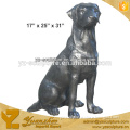 Bronze Life Size Dog Statue for home decoration
